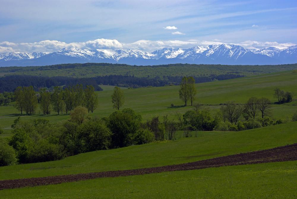 Peisaj natural din Valea Hârtibaciului